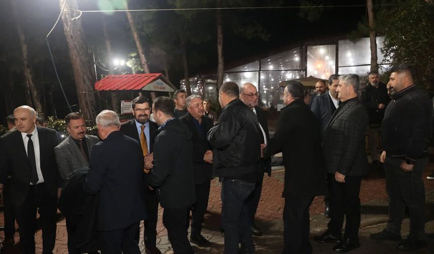 Dulkadiroğlu Belediye Başkanı Mehmet Akpınar muhtarları konuk etti!