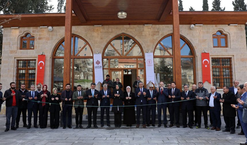 Restorasyonu Tamamlanan 5 Camii Daha İbadete Açıldı
