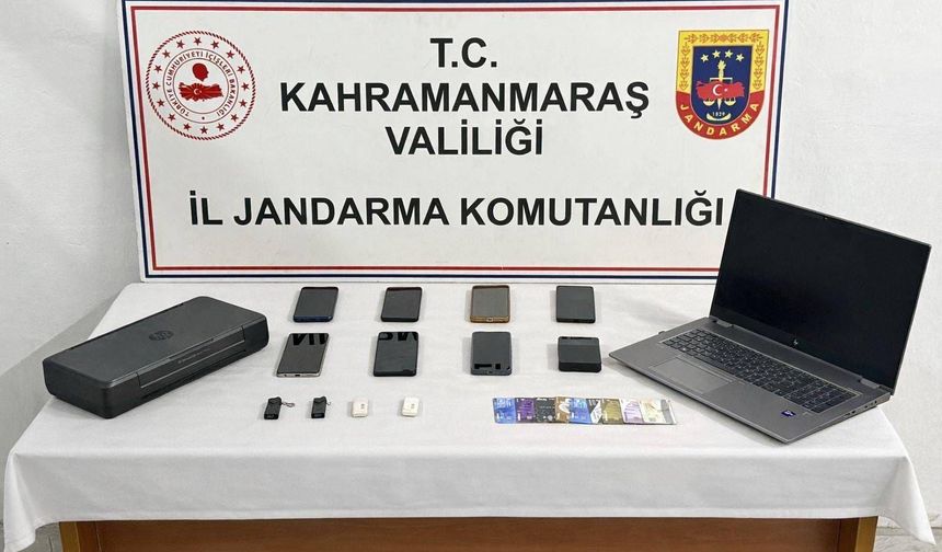 Kahramanmaraş merkezli dolandırıcılık operasyonu: 4 tutuklama!