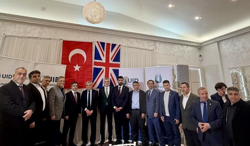 Başkan Görgel, İngiltere’de Birlik Sofrasında Buluştu!
