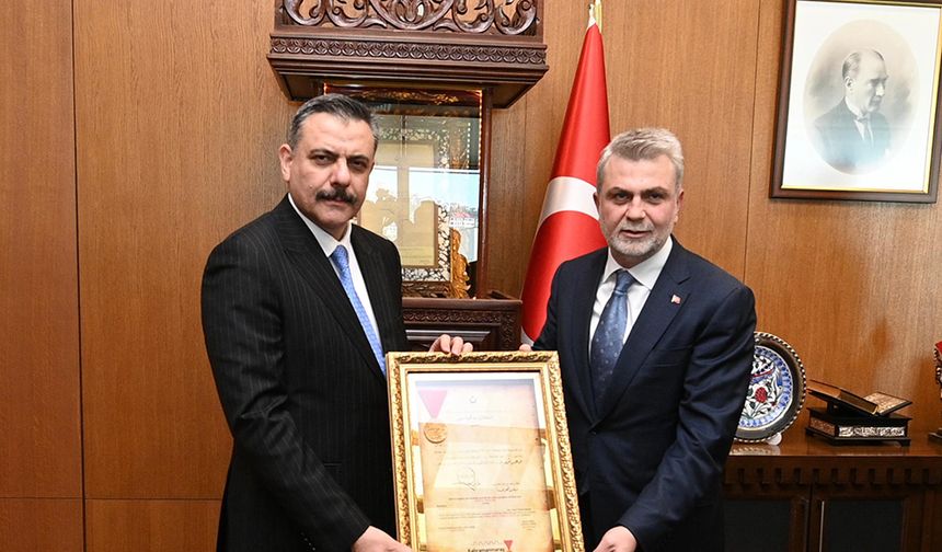 Başkan Görgel, İçişleri Bakanı Çiftçi’yi Ağırladı!