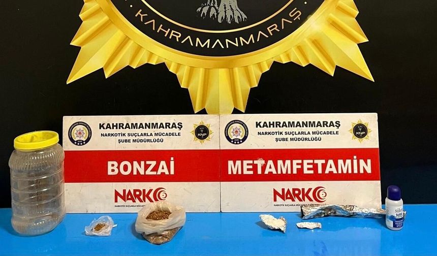 Kahramanmaraş’ta Narkotik Operasyonu!