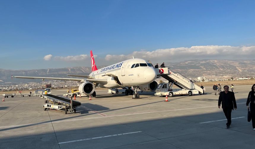 Kahramanmaraş Havalimanı’nda 22 Bin 156 Yolcuya Hizmet Verildi!