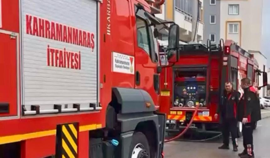 Kahramanmaraş’ta Depo Yangını Korkuttu!