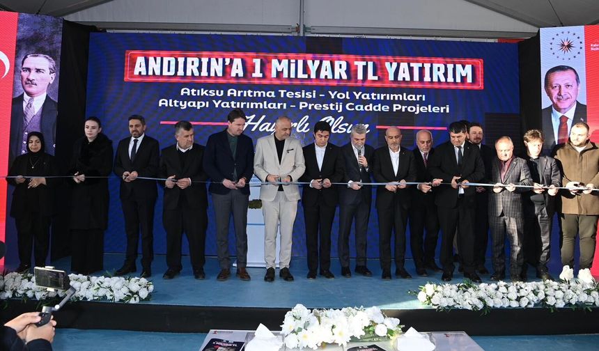 Başkan Görgel: “Andırın’ımıza 1 Milyar TL’yi Aşan Yatırım Yaptık”