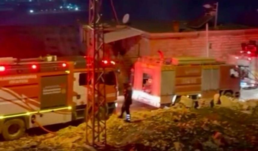 Kahramanmaraş’ta çiftlik yangını!