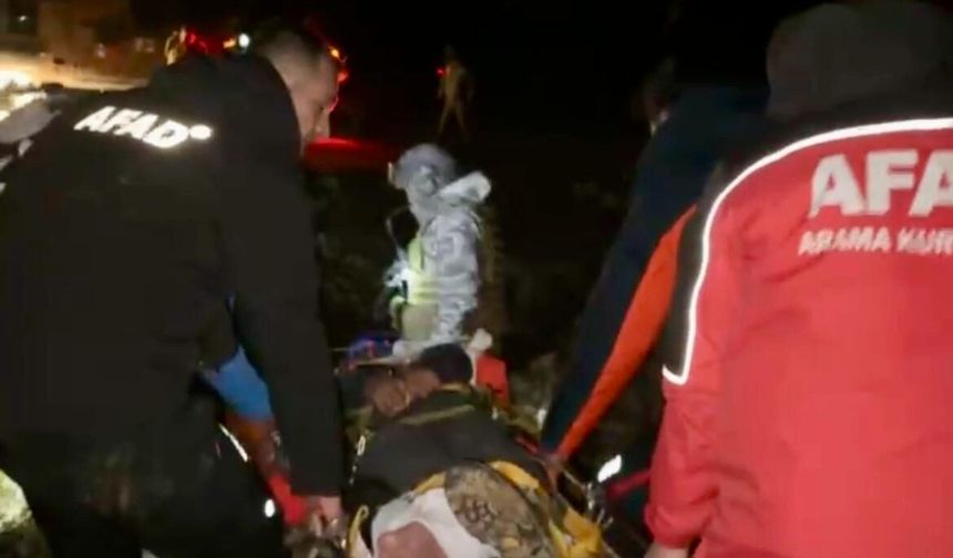 Kahramanmaraş’ta doğa yürüyüşünde kaza! Yaralı helikopterle tahliye edildi