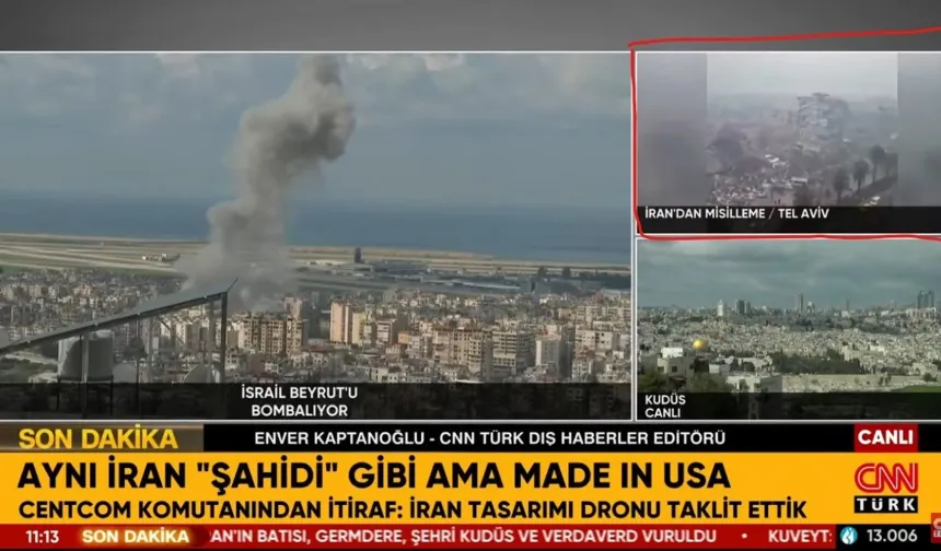 CNN Türk'ten akıl almaz hata! ‘Tel Aviv’ diye verdiği görüntü Kahramanmaraş çıktı!