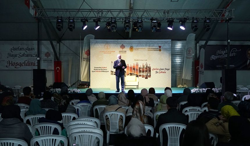 Emin Ay, Ramazan’ın İnsan ve Toplum Üzerindeki Etkilerini Anlattı!