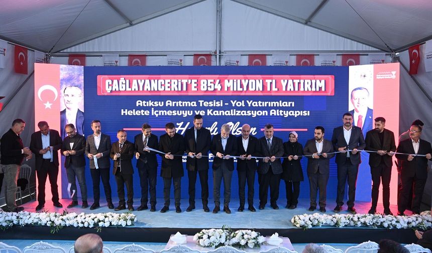 Başkan Görgel, “854 Milyonluk Yatırımlarımız Çağlayancerit’imize Hayırlı Olsun”