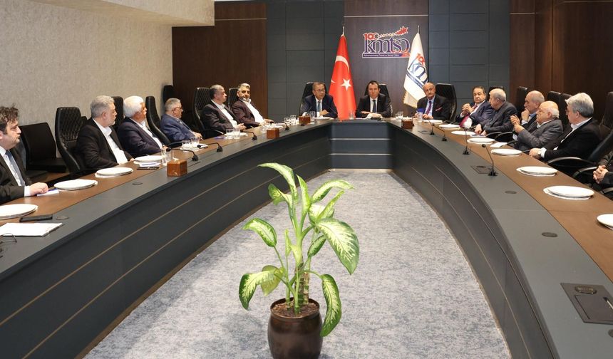 KMTSO Yüksek İstişare Kurulu Toplandı!