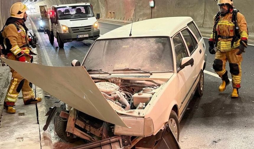 Kahramanmaraş Sezai Karakoç Tüneli’nde Kaza: 1 Yaralı