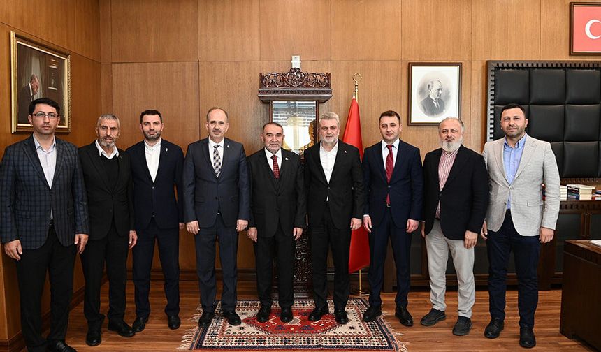 Başkan Görgel, Cumhurbaşkanı Başdanışmanı İsrafil Kışla’yı Ağırladı