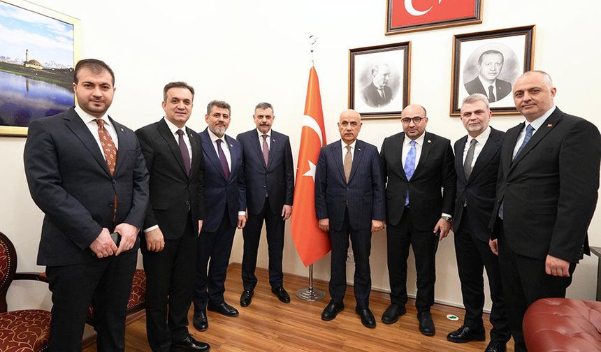 Ak Parti Kahramanmaraş Heyeti İçişleri Bakanı Çiftçi ile Bir Araya Geldi!