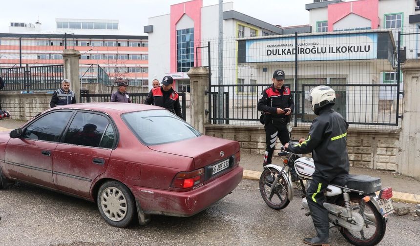 Kahramanmaraş’ta “Güvenli Okul, Güçlü Gelecek” Denetimleri Sürüyor