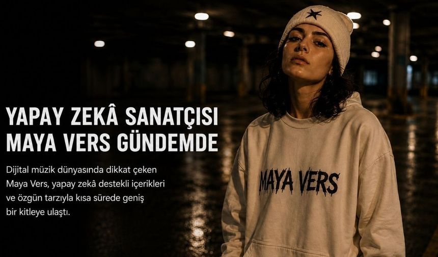 Yapay Zeka Sanatçısı Maya Vers Gündemde!