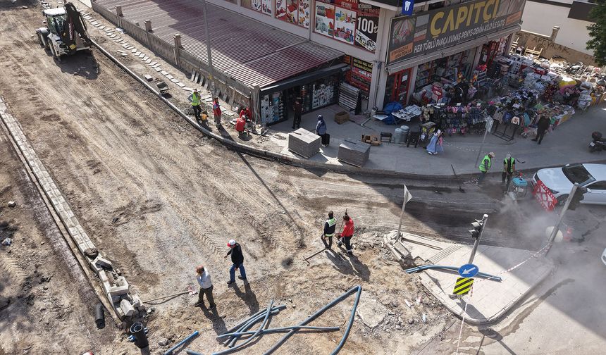 Büyükşehir, Cahit Zarifoğlu Caddesi’nde Kapsamlı Yenileme Çalışması Başlattı
