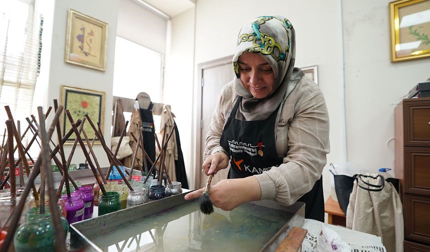 Sanattan Meslek Edinmeye; KAMEK Kursları Hayatlara Dokunuyor!