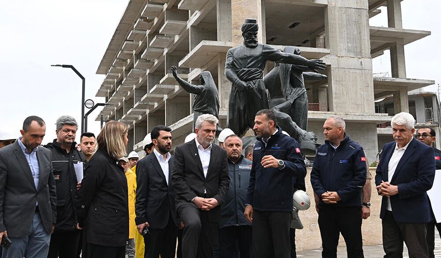 Başkan Görgel, Kentsel Tasarım Alanlarını inceledi!