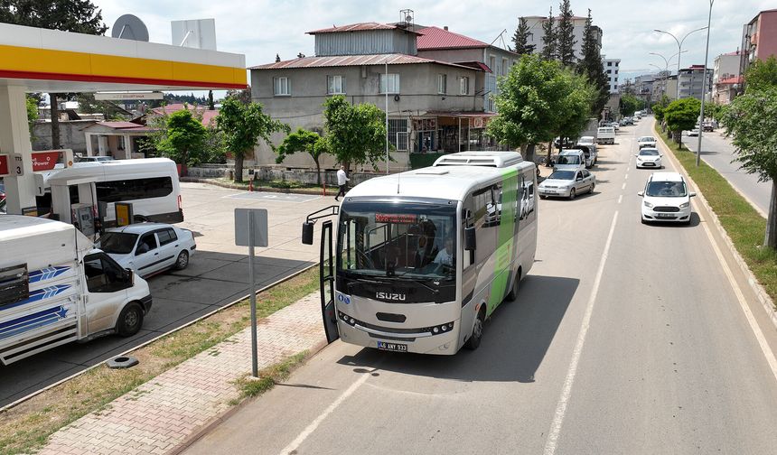 Kahramanmaraş Büyükşehir’den ilçelere 5 yeni otobüs!