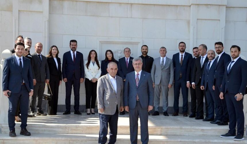 MHP Kahramanmaraş Heyetinden Ticaret Borsası'na Ziyaret