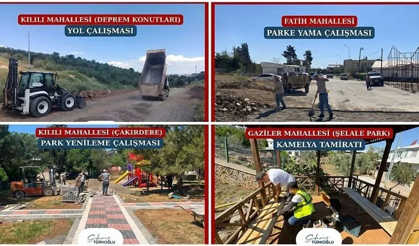 Türkoğlu’nda Hizmetler Sahada Karşılık Buluyor!
