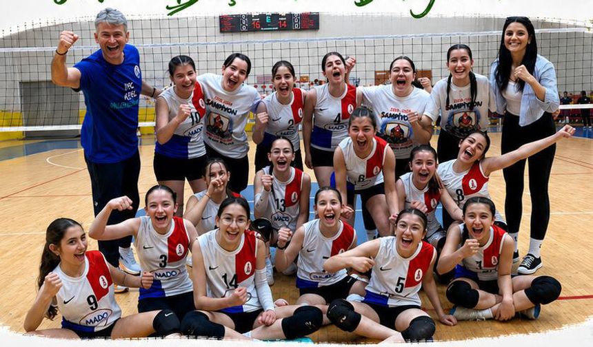 Onikişubat Belediyespor Midi Kız Voleybol Takımı Türkiye Şampiyonası Yolunda
