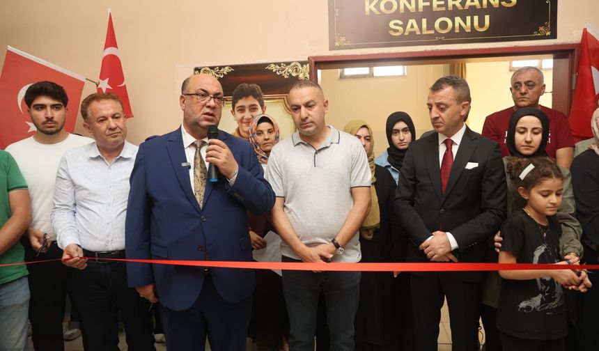 Dulkadiroğlu Belediyesinden Şehit Kerem Erdem Güngör’ün Hatırasına Anlamlı Eser!
